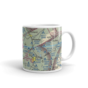 DuBois Regional Airport (DUJ) VFR Sectional  Mug