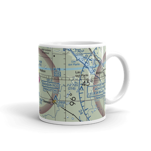 Lac Qui Parle County Airport (DXX) VFR Sectional  Mug