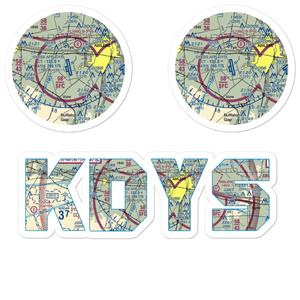 Dyess Air Force Base (DYS) VFR Sectional Sticker Pack
