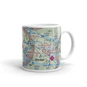 Horseshoe Bay Resort Airpark (DZB) VFR Sectional  Mug