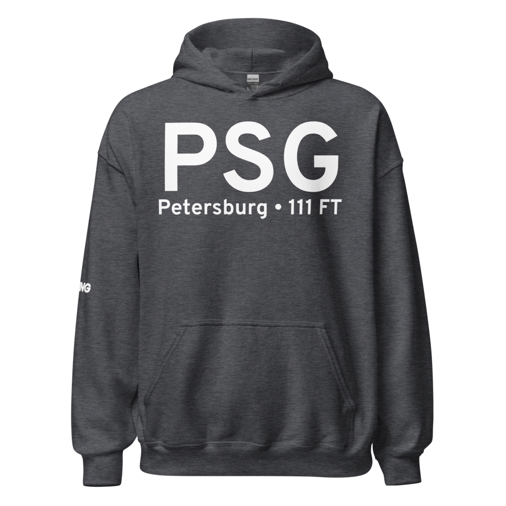 Petersburg (PAPG) Airport Hoodie Sweatshirt 