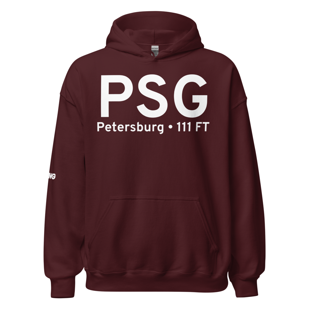 Petersburg (PAPG) Airport Hoodie Sweatshirt 