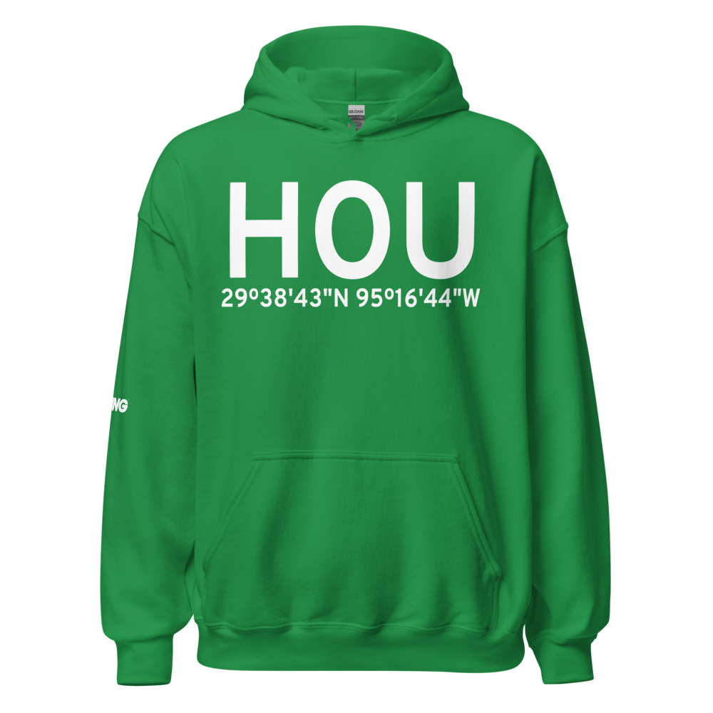 Houston (KHOU) Airport Hoodie Sweatshirt 