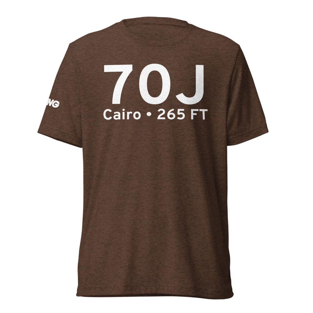 Cairo (K70J) Airport Tri-blend T-Shirt 