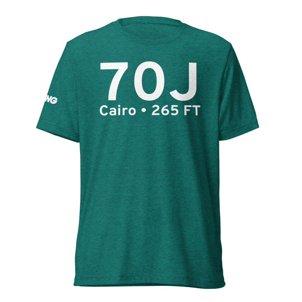 Cairo (K70J) Airport Tri-blend T-Shirt 