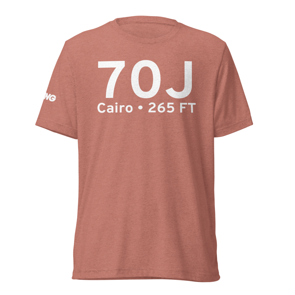 Cairo (K70J) Airport Tri-blend T-Shirt 
