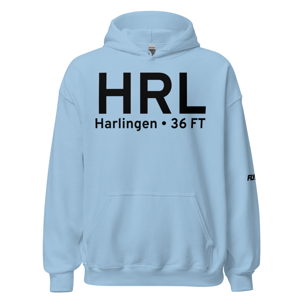 Harlingen (KHRL) Airport Hoodie Sweatshirt 