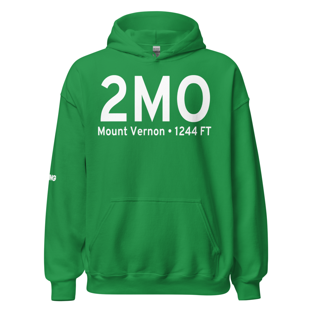 Mount Vernon (K2MO) Airport Hoodie Sweatshirt 