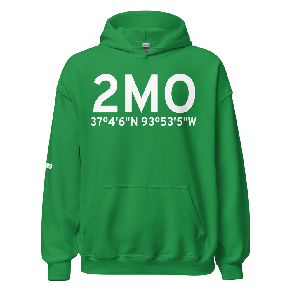 Mount Vernon (K2MO) Airport Hoodie Sweatshirt 