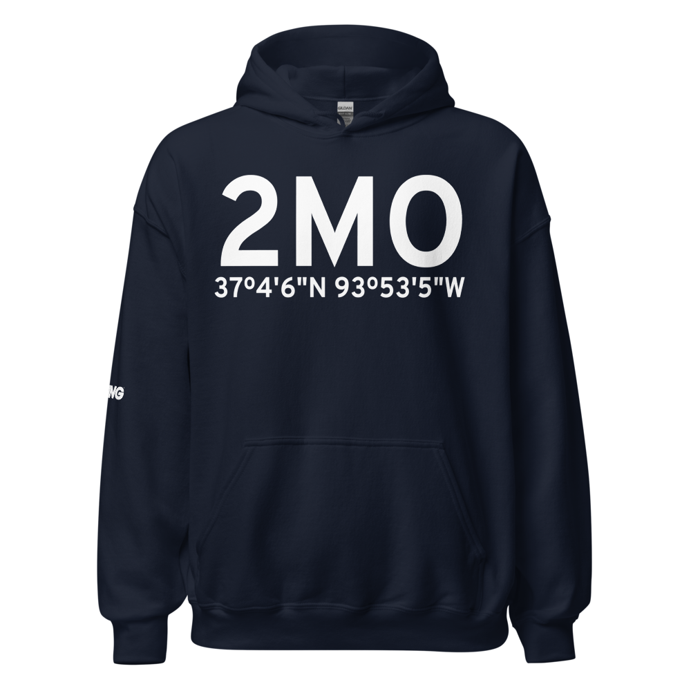 Mount Vernon (K2MO) Airport Hoodie Sweatshirt 