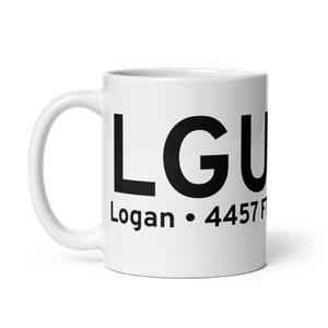Logan (KLGU) Airport Mug