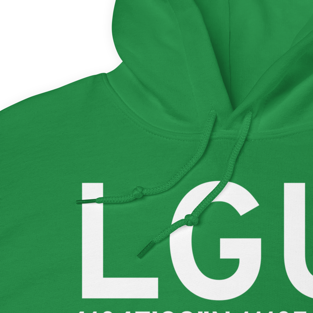 Logan (KLGU) Airport Hoodie Sweatshirt 