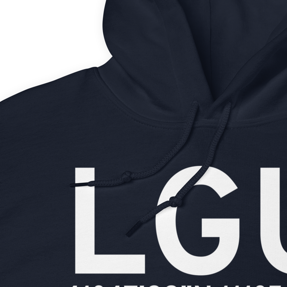 Logan (KLGU) Airport Hoodie Sweatshirt 