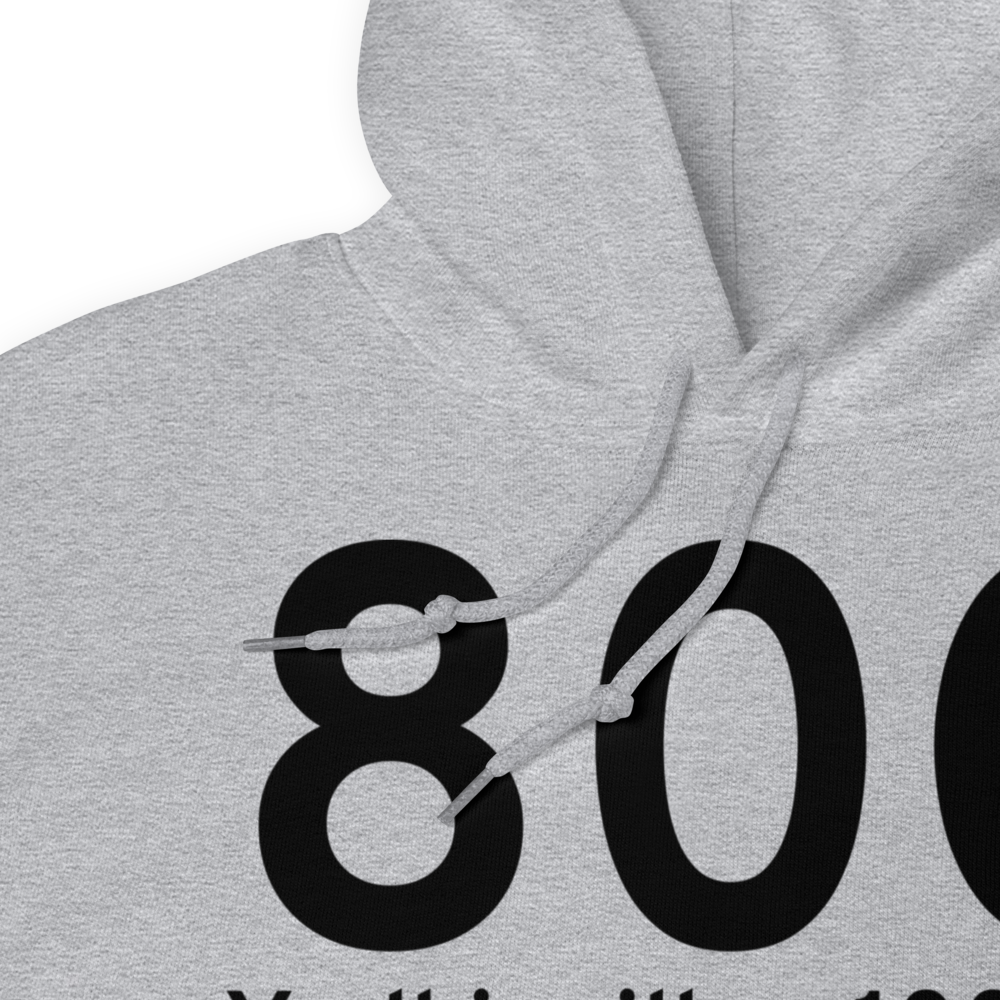 Yadkinville (80C) Airport Hoodie Sweatshirt 