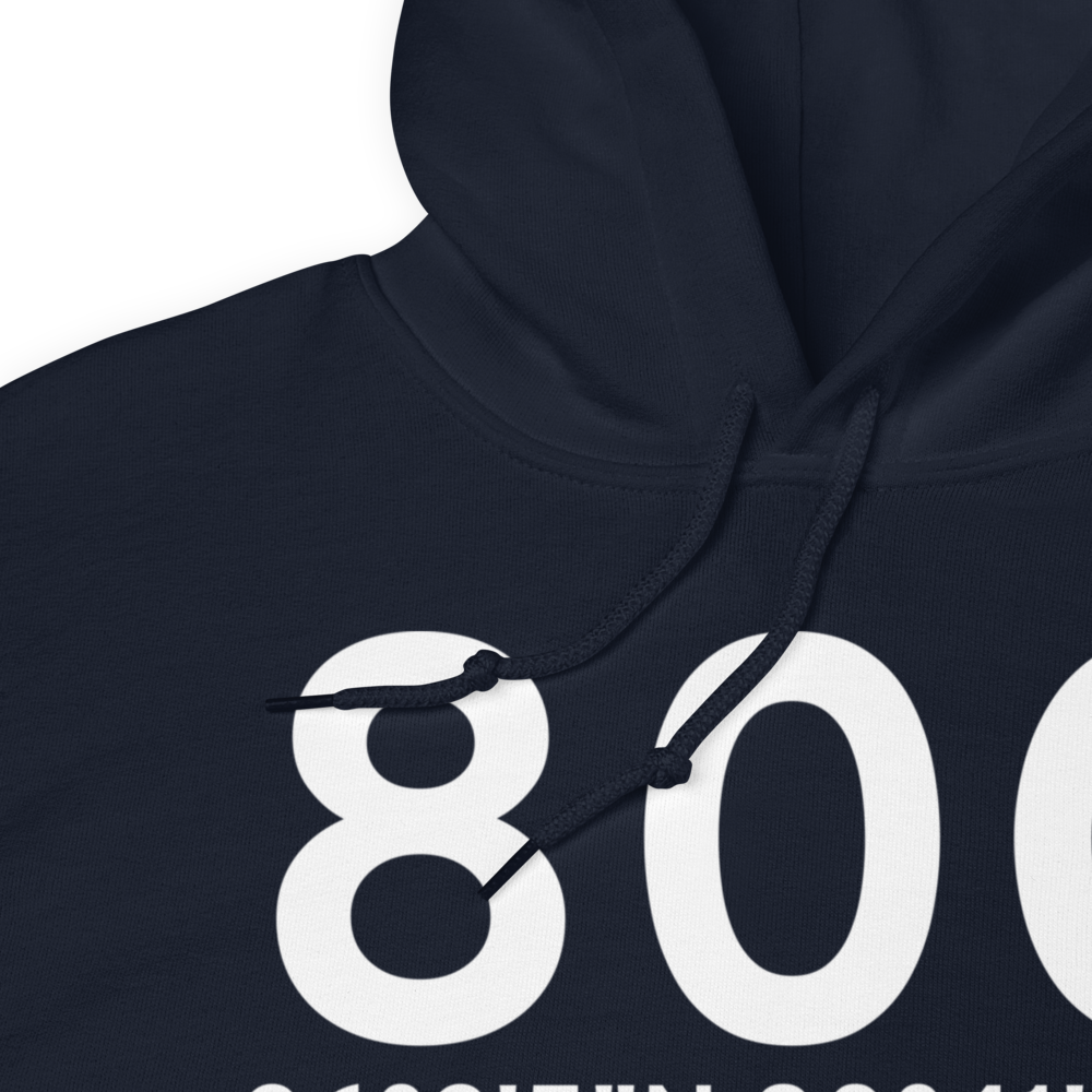 Yadkinville (80C) Airport Hoodie Sweatshirt 