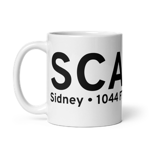 Sidney (KI12) Airport Mug