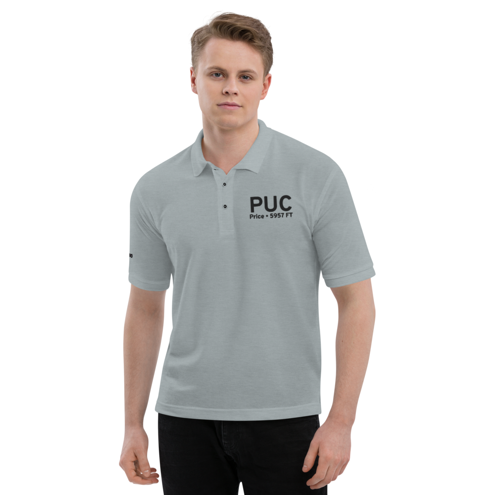 Price (KPUC) Airport Port Authority Embroidered Polo Shirt 
