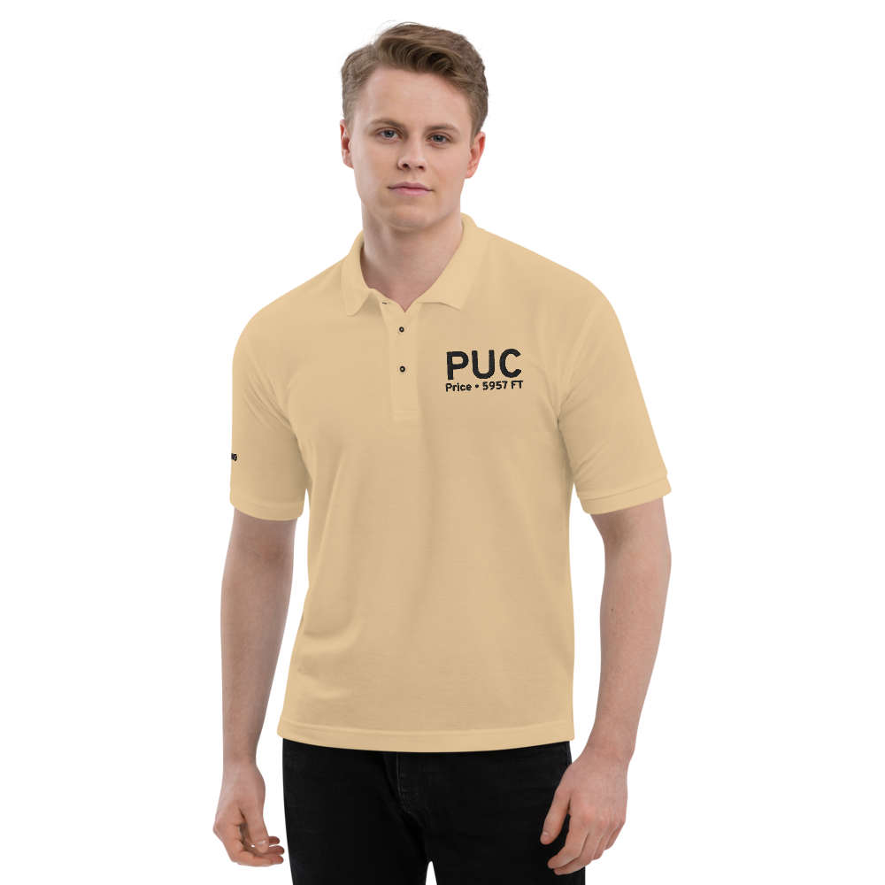 Price (KPUC) Airport Port Authority Embroidered Polo Shirt 