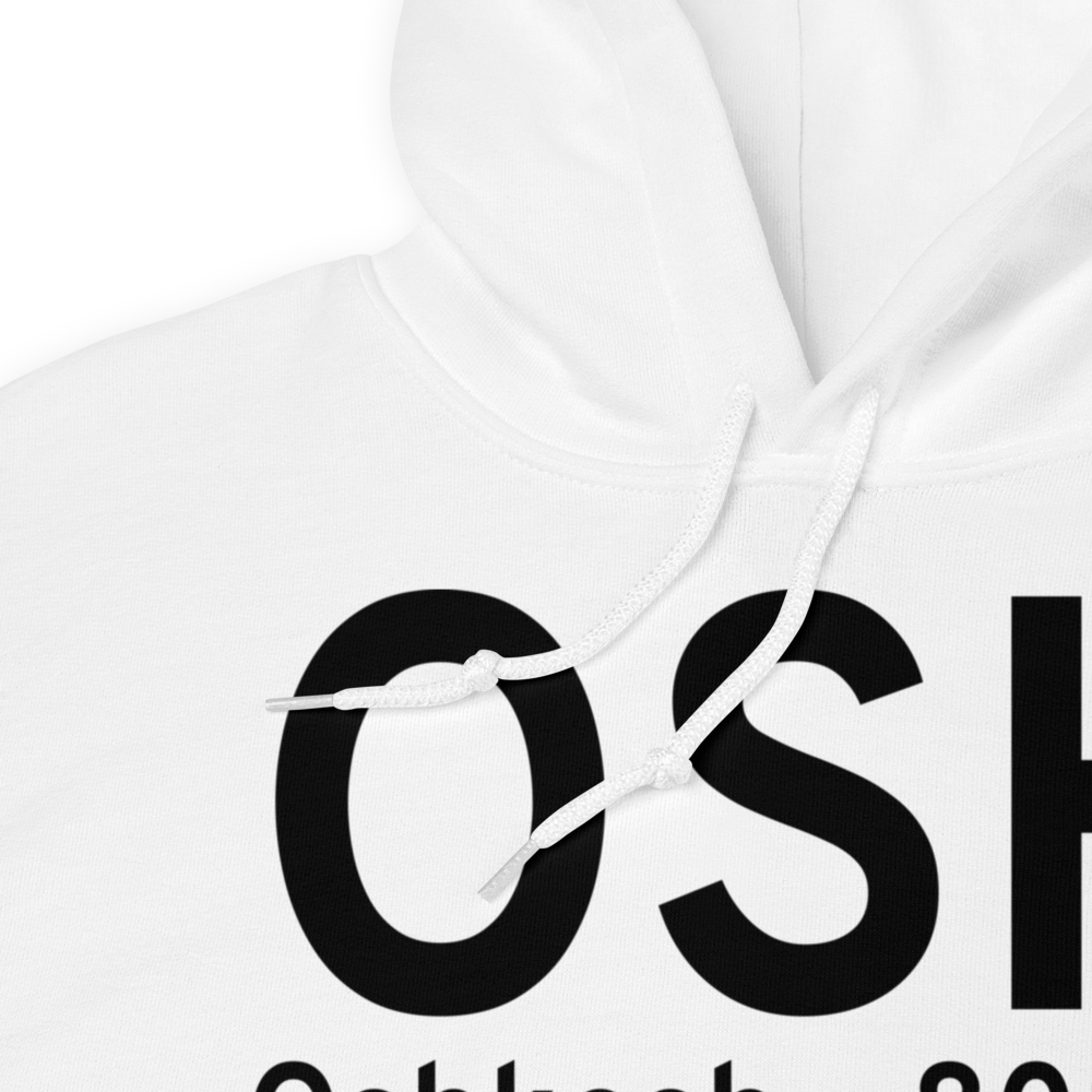 Oshkosh (KOSH) Airport Hoodie Sweatshirt 