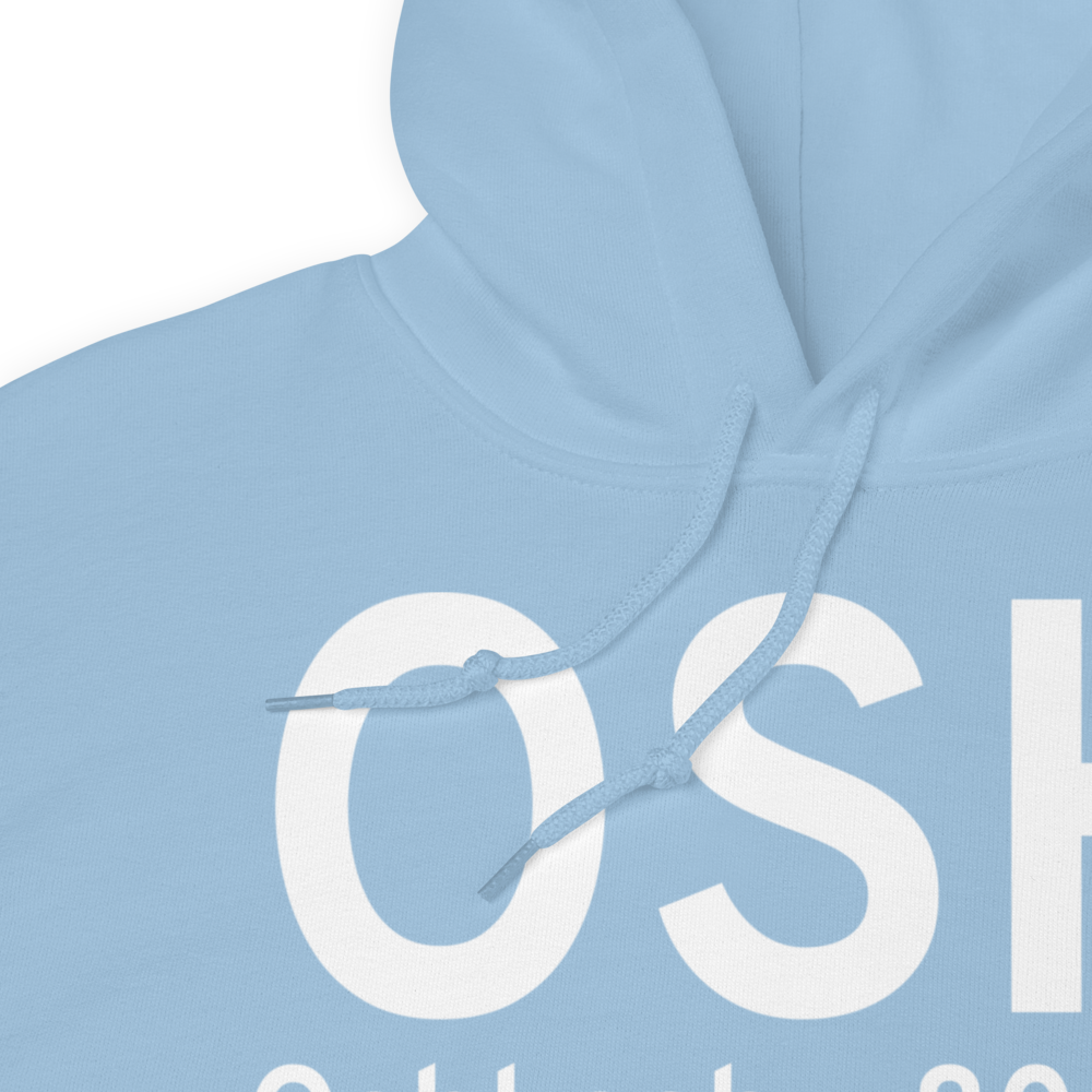 Oshkosh (KOSH) Airport Hoodie Sweatshirt 