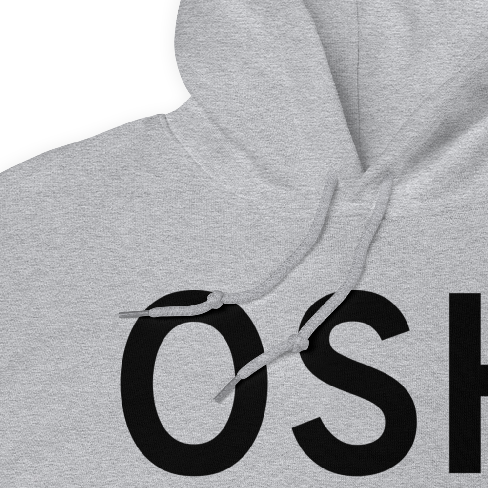 Oshkosh (KOSH) Airport Hoodie Sweatshirt 