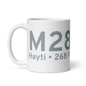 Hayti (M28) Airport Mug