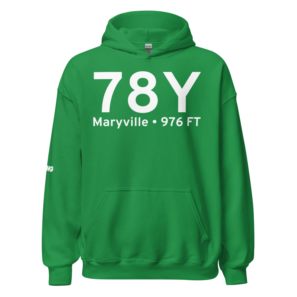 Maryville (K78Y) Airport Hoodie Sweatshirt 
