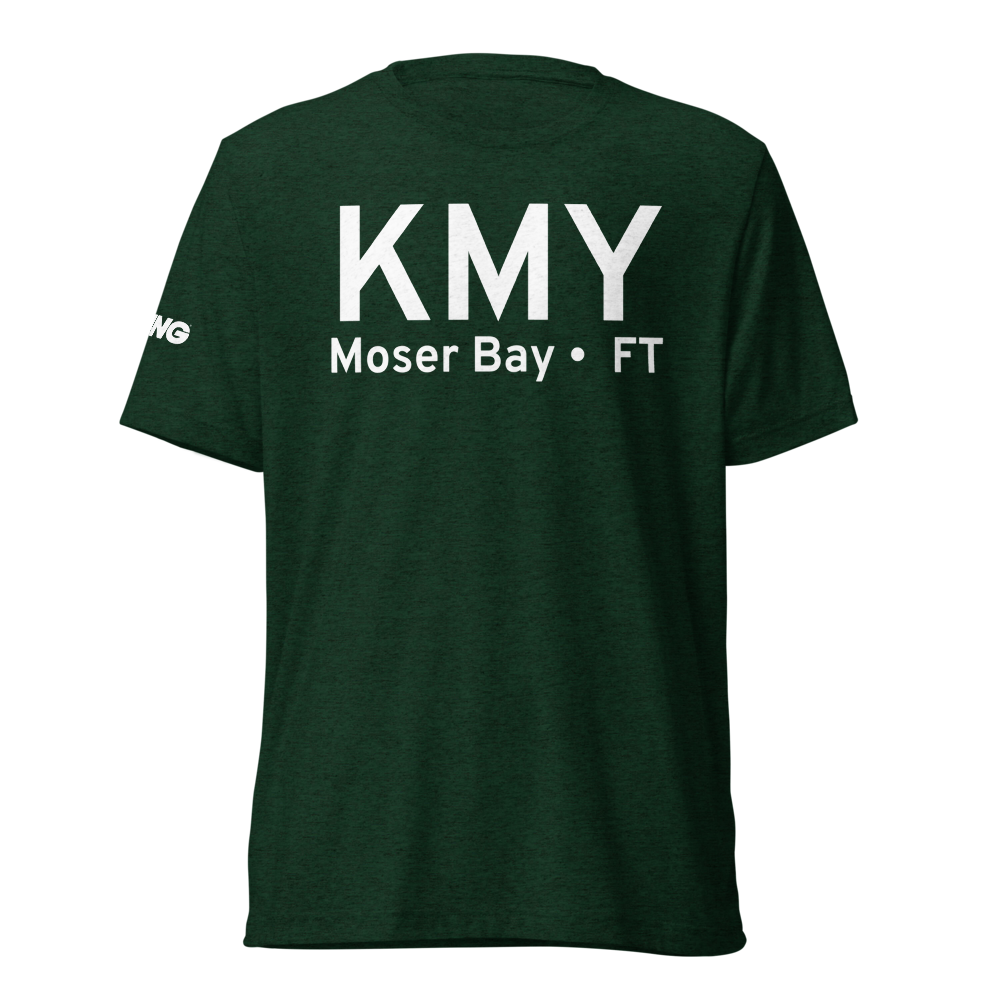 Moser Bay (KMY) Airport Tri-blend T-Shirt 