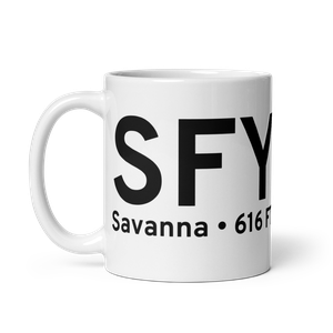 Savanna (KSFY) Airport Mug
