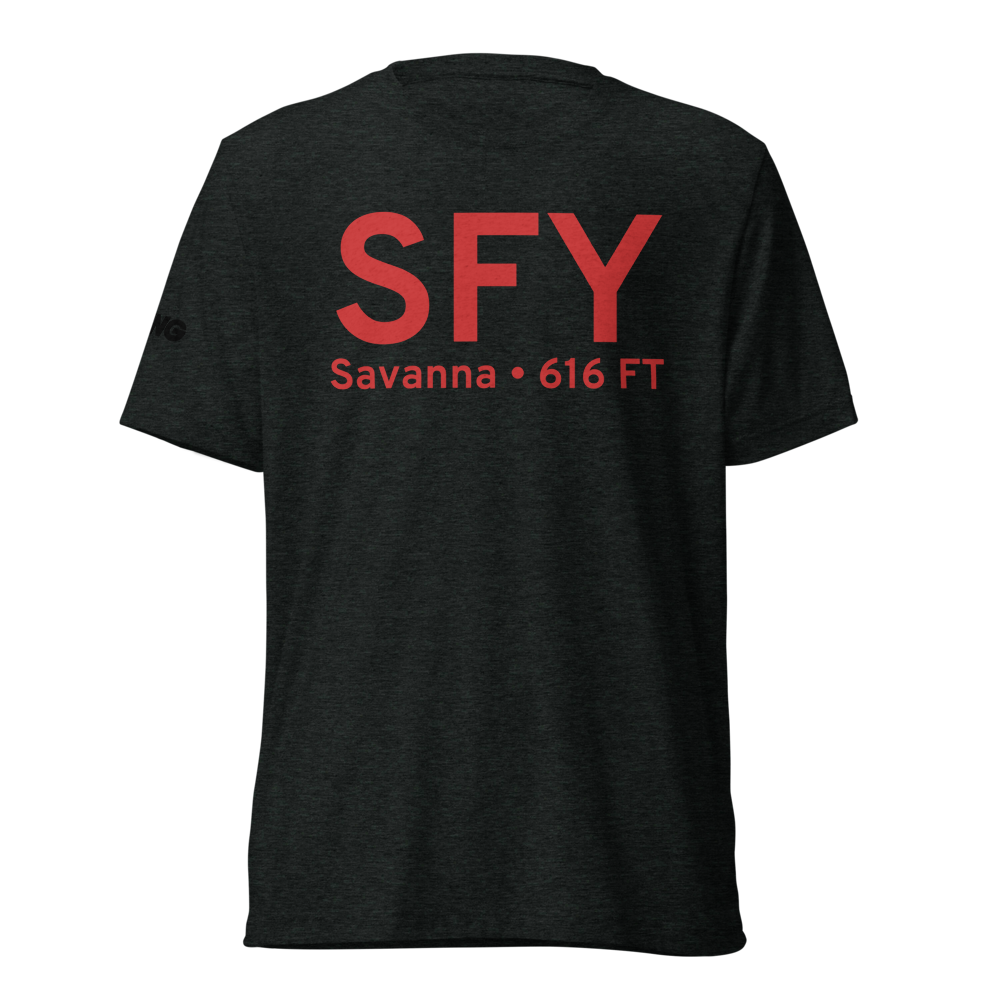 Savanna (KSFY) Airport Tri-blend T-Shirt 
