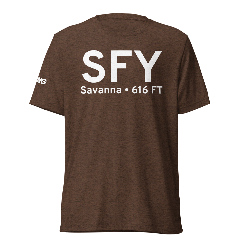 Savanna (KSFY) Airport Tri-blend T-Shirt 