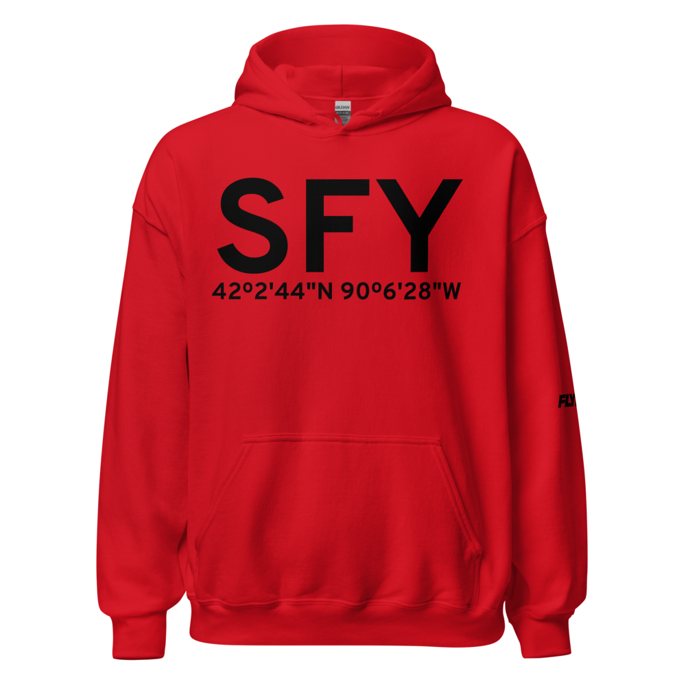 Savanna (KSFY) Airport Hoodie Sweatshirt 