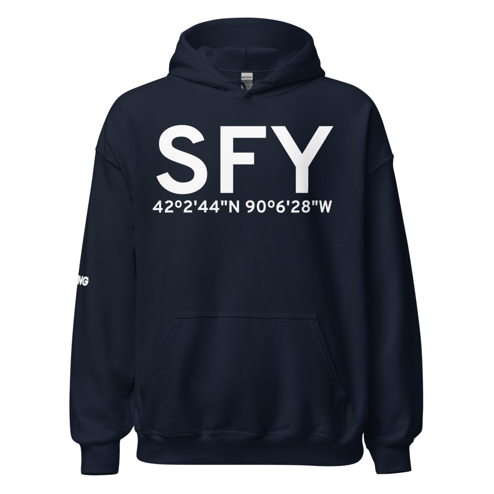 Savanna (KSFY) Airport Hoodie Sweatshirt 