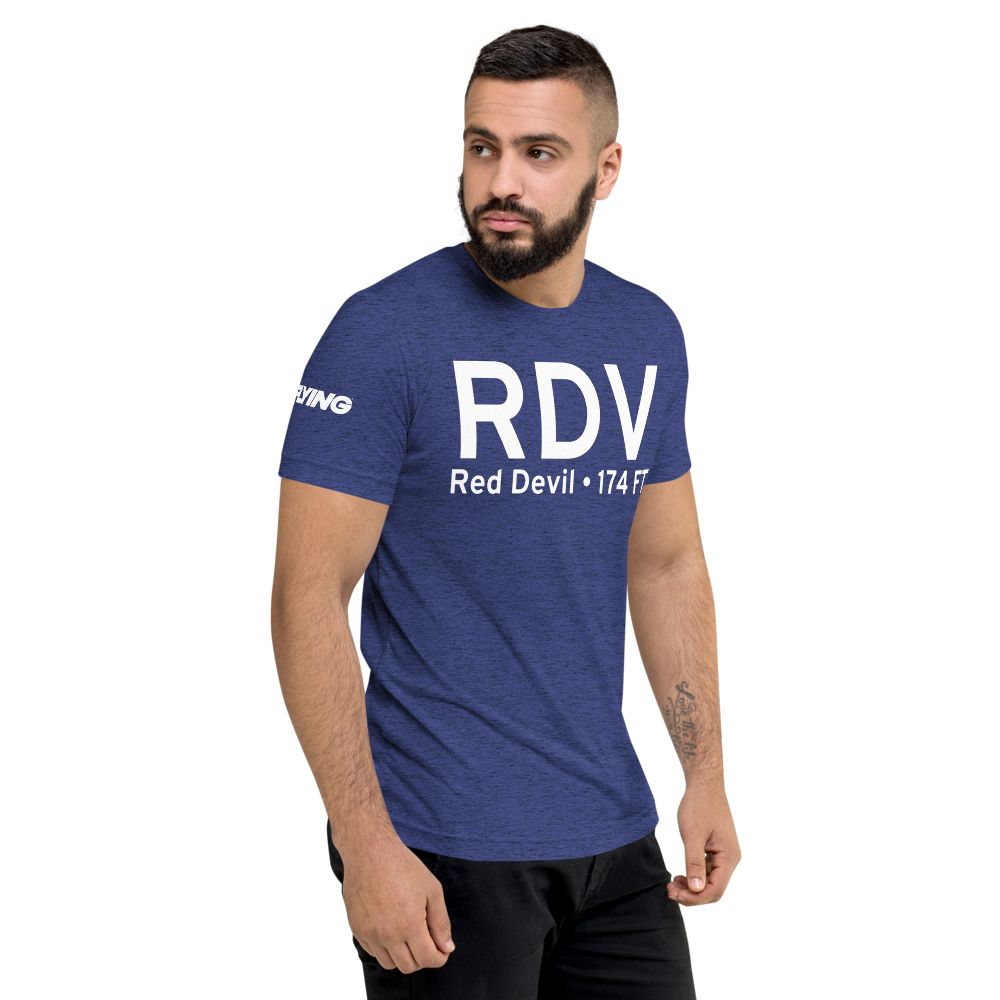 Red Devil (RDV) Airport Tri-blend T-Shirt 