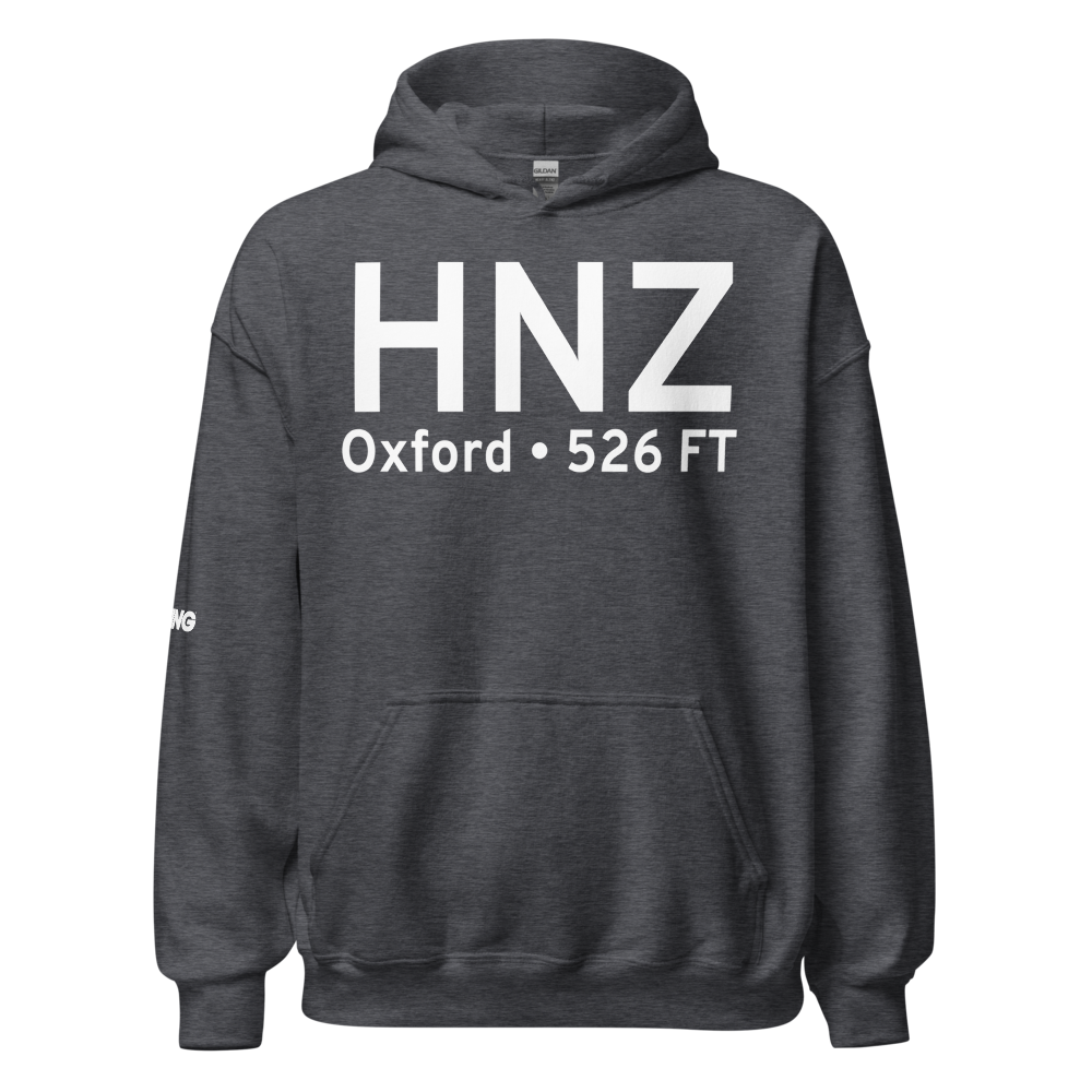 Oxford (KHNZ) Airport Hoodie Sweatshirt 