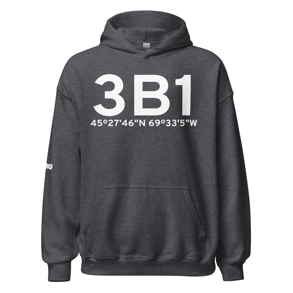 Greenville (K3B1) Airport Hoodie Sweatshirt 