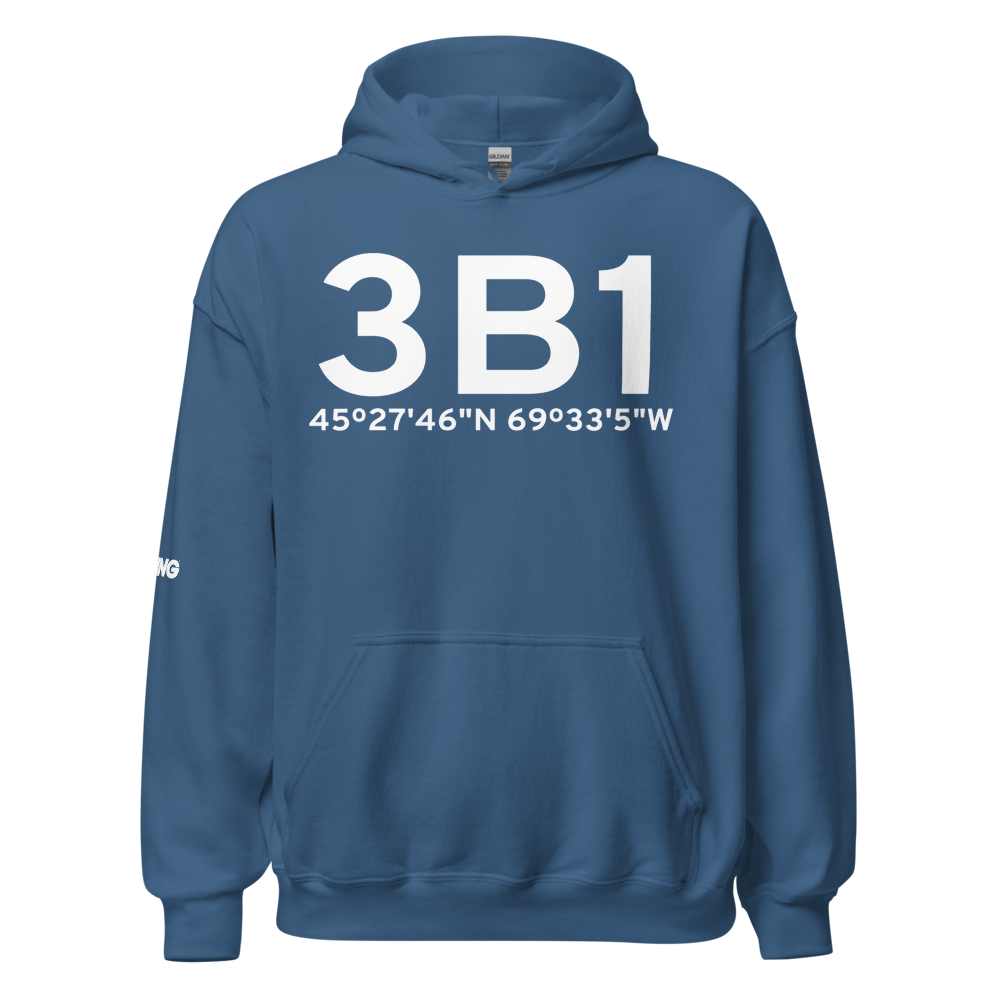 Greenville (K3B1) Airport Hoodie Sweatshirt 