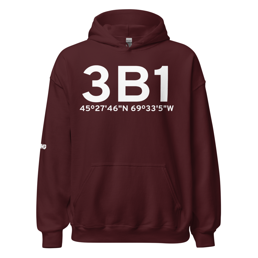 Greenville (K3B1) Airport Hoodie Sweatshirt 