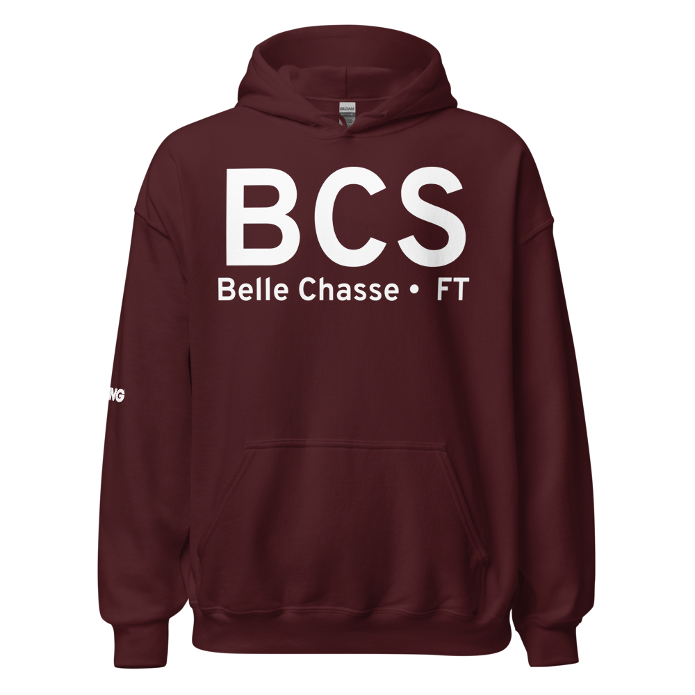 Belle Chasse (65LA) Airport Hoodie Sweatshirt 