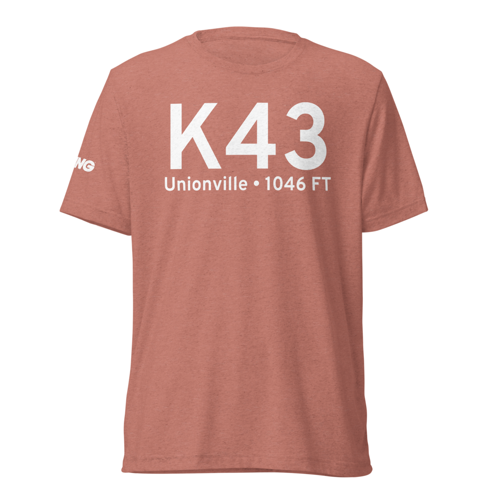 Unionville (K43) Airport Tri-blend T-Shirt 