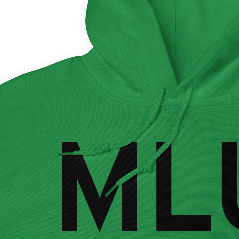 Monroe (KMLU) Airport Hoodie Sweatshirt 
