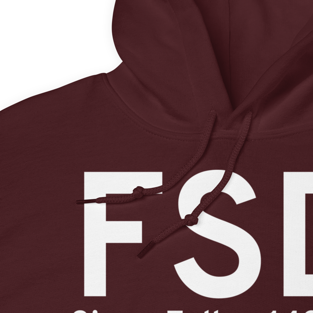 Sioux Falls (KFSD) Airport Hoodie Sweatshirt 