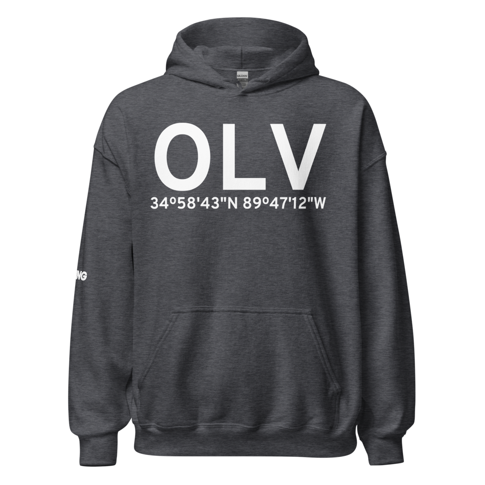 Olive Branch (KOLV) Airport Hoodie Sweatshirt 