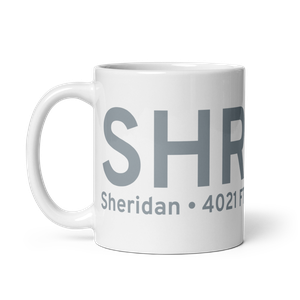 Sheridan (KSHR) Airport Mug