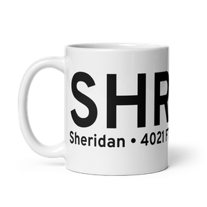 Sheridan (KSHR) Airport Mug