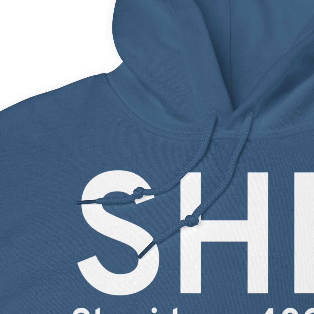 Sheridan (KSHR) Airport Hoodie Sweatshirt 