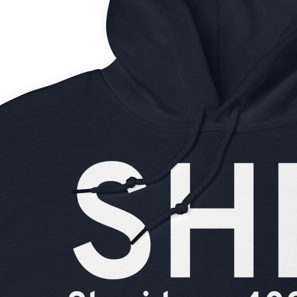 Sheridan (KSHR) Airport Hoodie Sweatshirt 