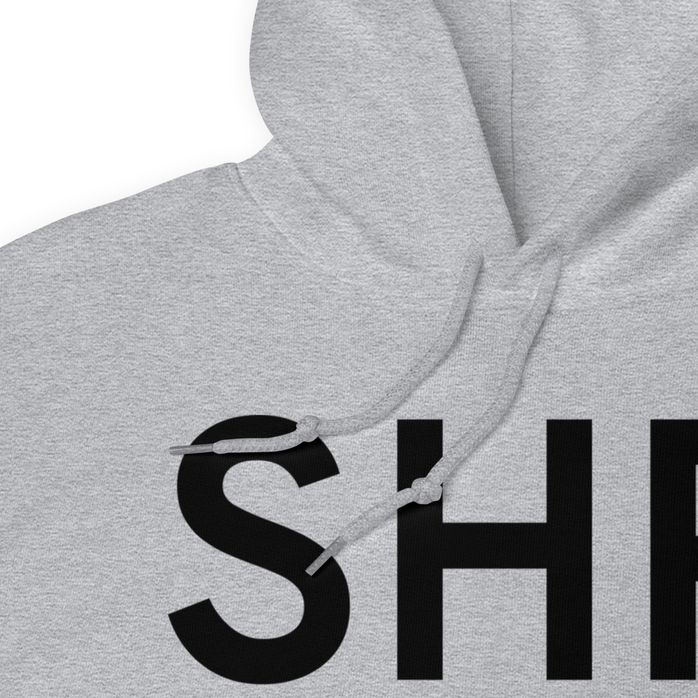 Sheridan (KSHR) Airport Hoodie Sweatshirt 
