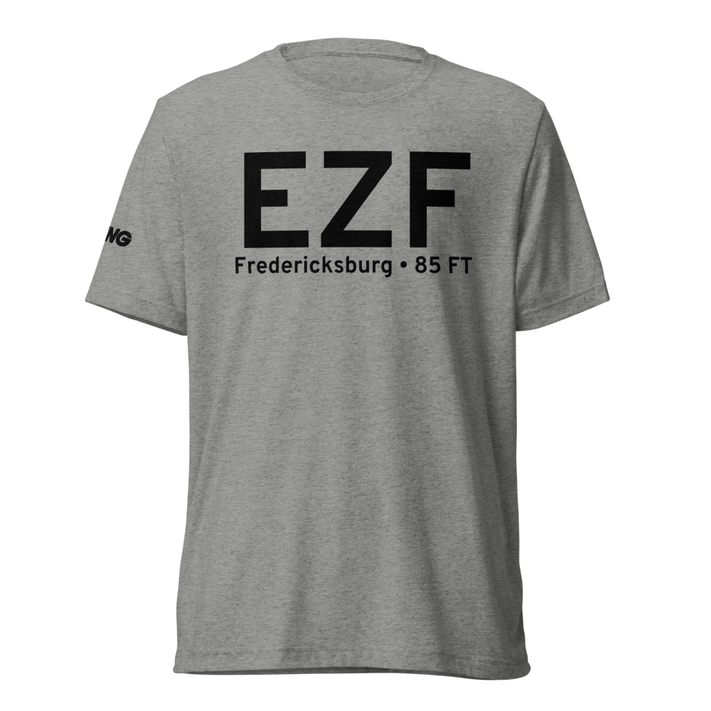 Fredericksburg (KEZF) Airport Tri-blend T-Shirt 