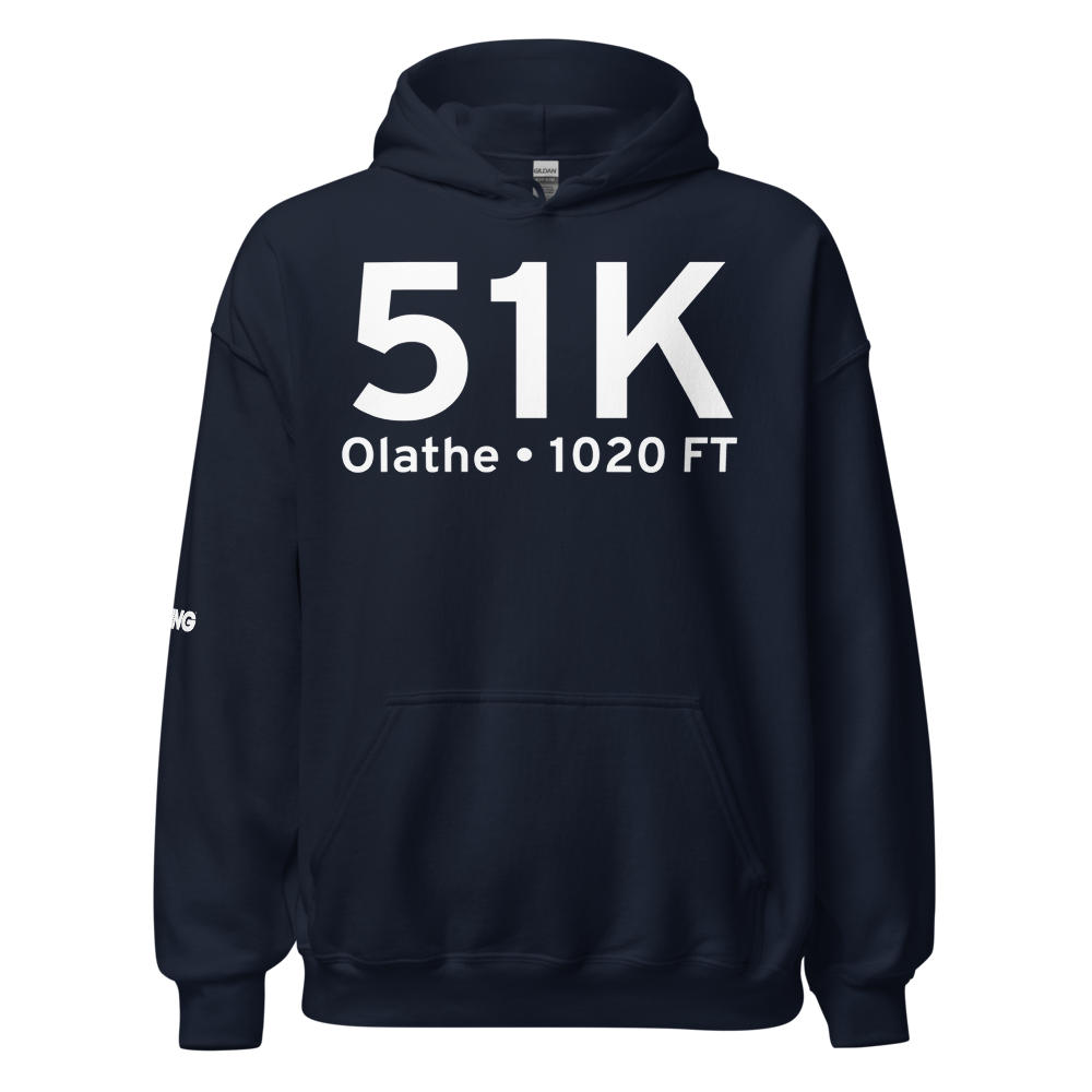 Olathe (51K) Airport Hoodie Sweatshirt 
